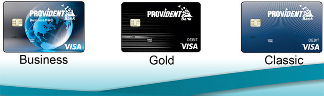 Image of Provident Debit Cards with new chip technology